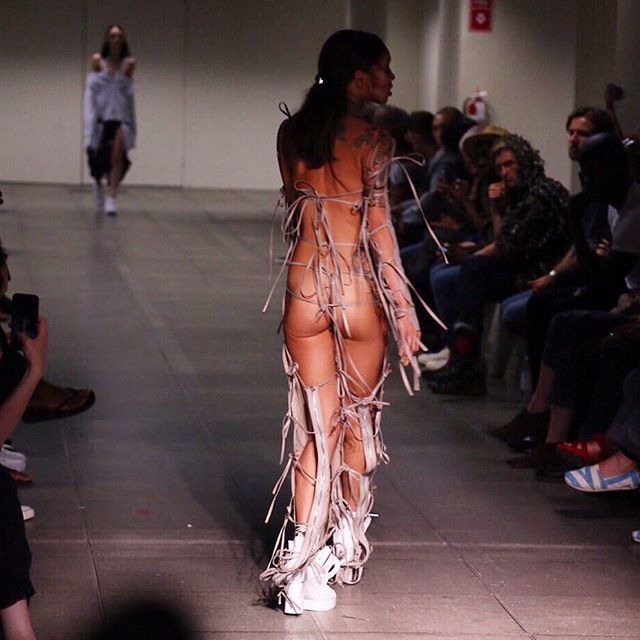 Best of Nudes on the runway