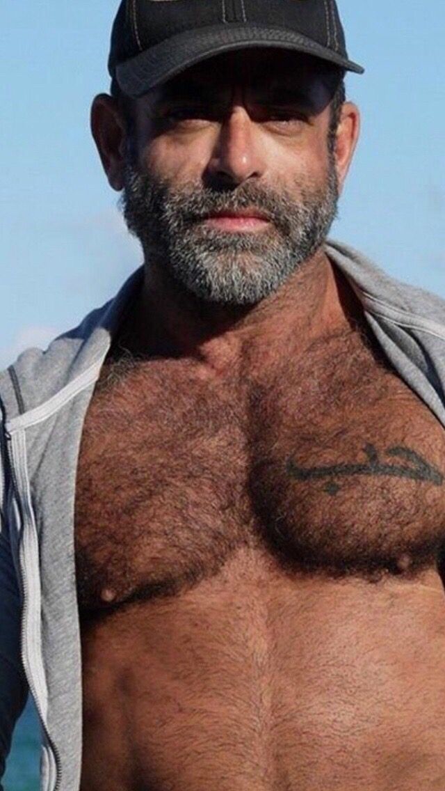 older hairy chested men