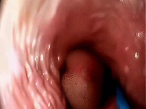 deepthroating a 12 inch cock