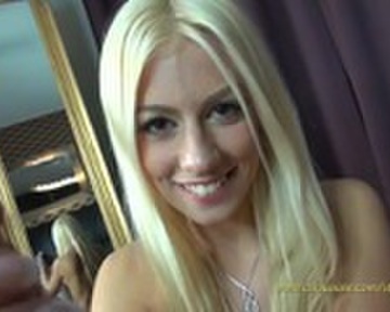 Pov Blonde Bj tropfen gefickt