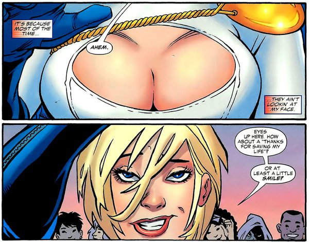 angel donaire recommends Powergirl Lesbian