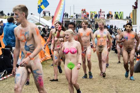 Best of Roskilde nude festival