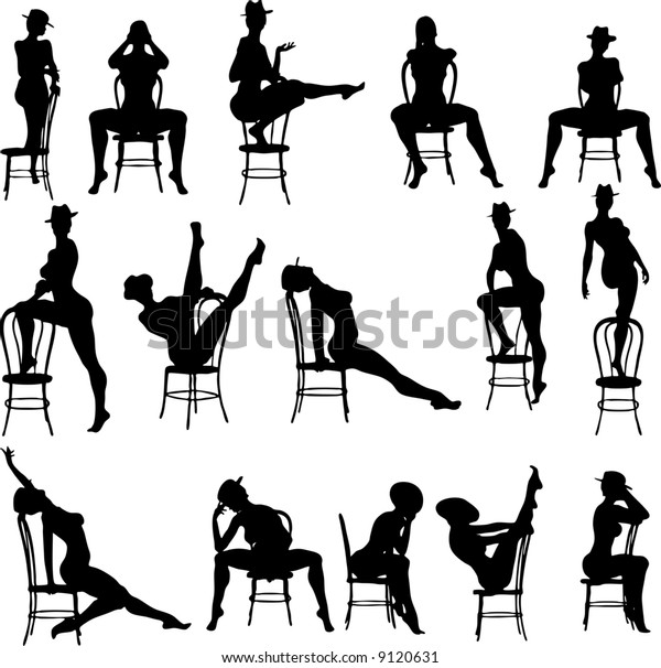 Best of Sexy poses on a chair