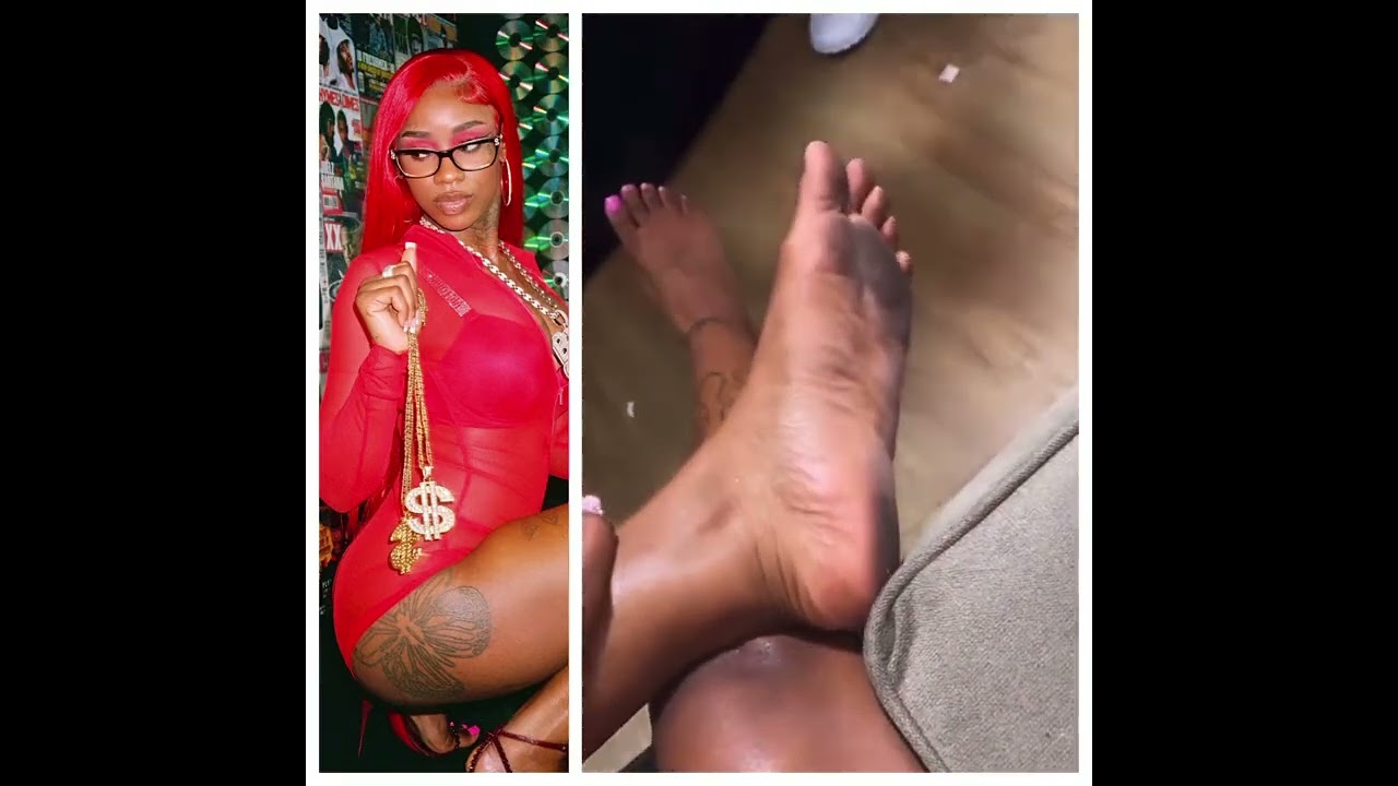 courtney brown anderson share sexyy red feet photos