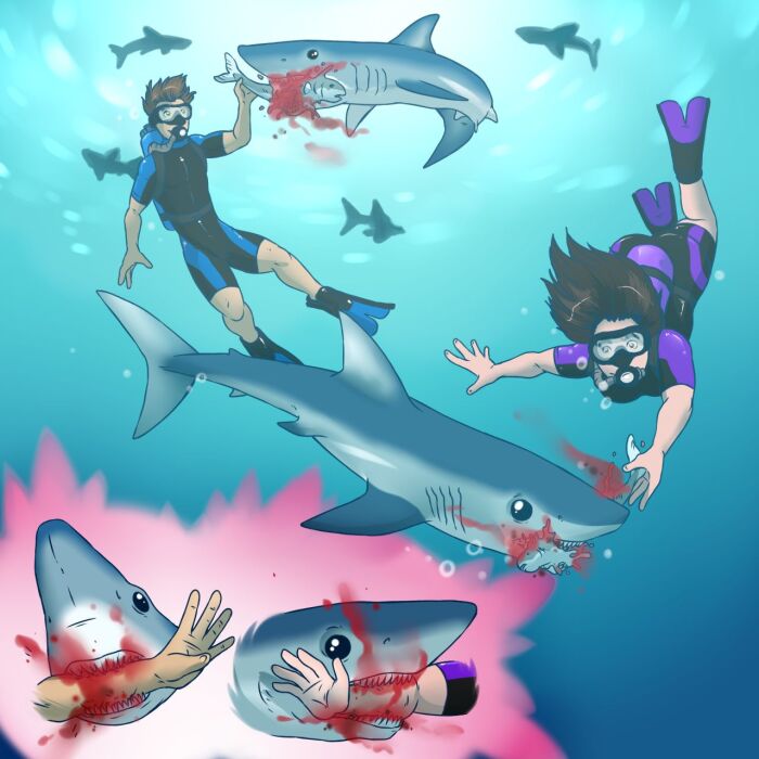 bonnie standish recommends shark porn animation pic