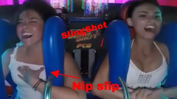 Slingshot Ride Nip Slip collection porn