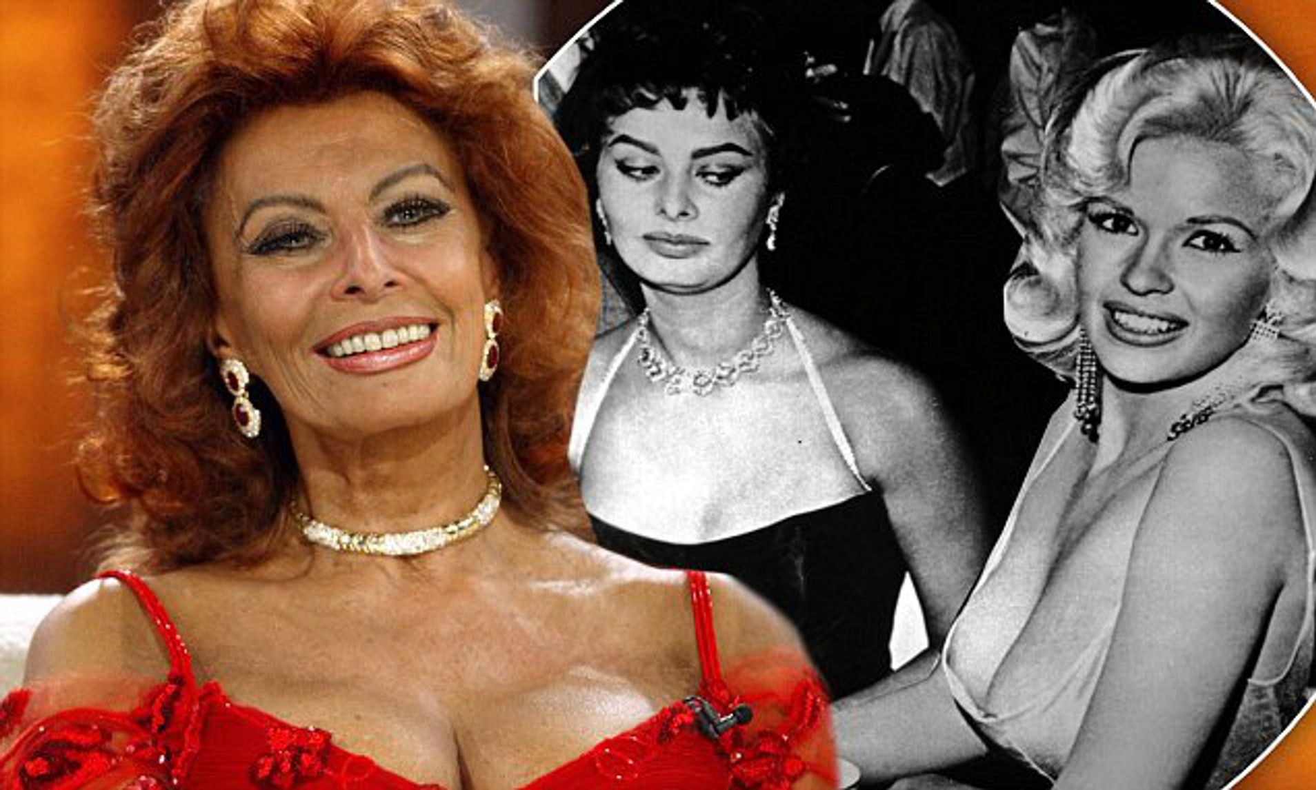 angela arellano add sophia loren breasts photo