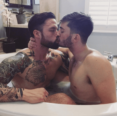 cheyenne hernandez recommends straight men shower together pic