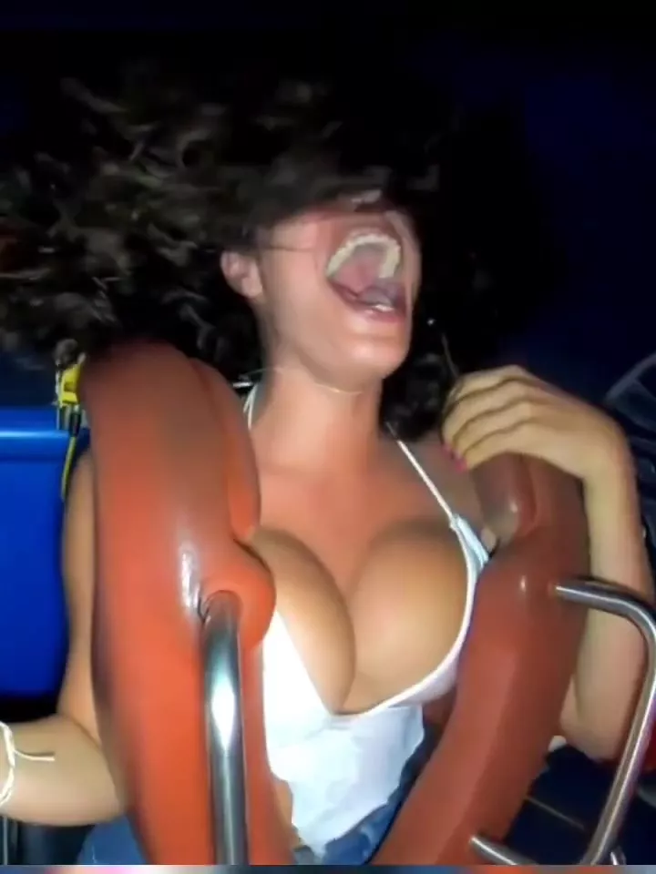 amy baptiste recommends tits come out on slingshot ride pic