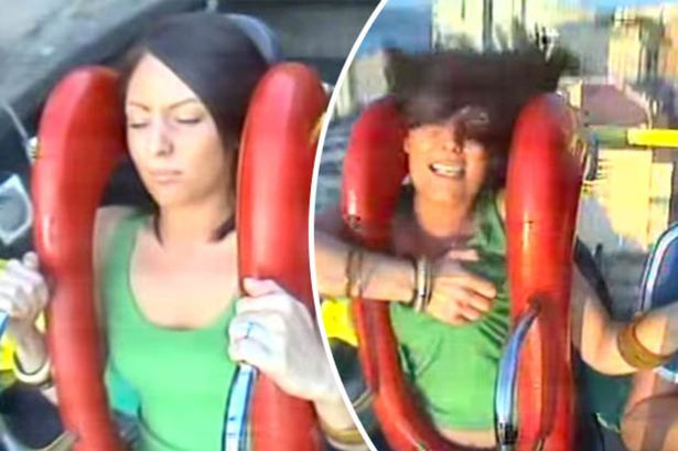 cosmin radut add photo tits fall out on slingshot ride