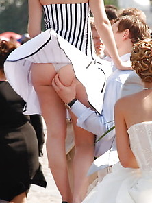 catherine brandner share upskirts in the wind photos