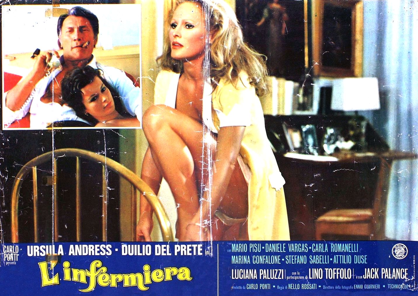 Ursula Andress The Sensuous Nurse the stables