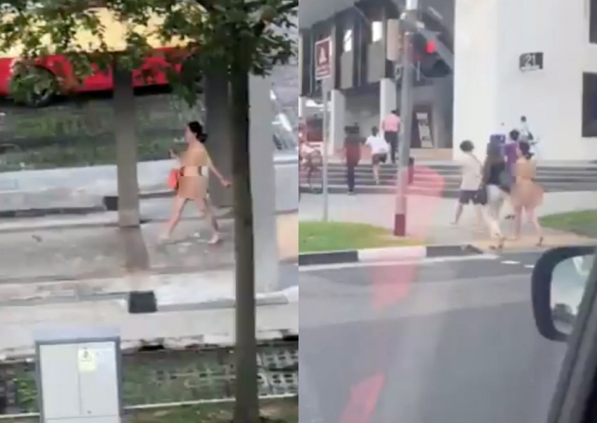 anne denis add walking around naked in public photo