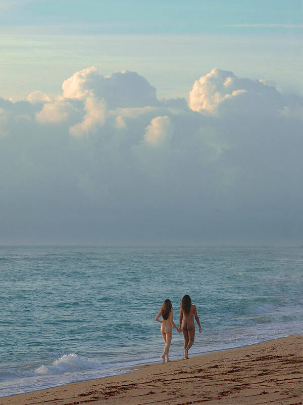 Walking The Beach Naked beautiful escorts