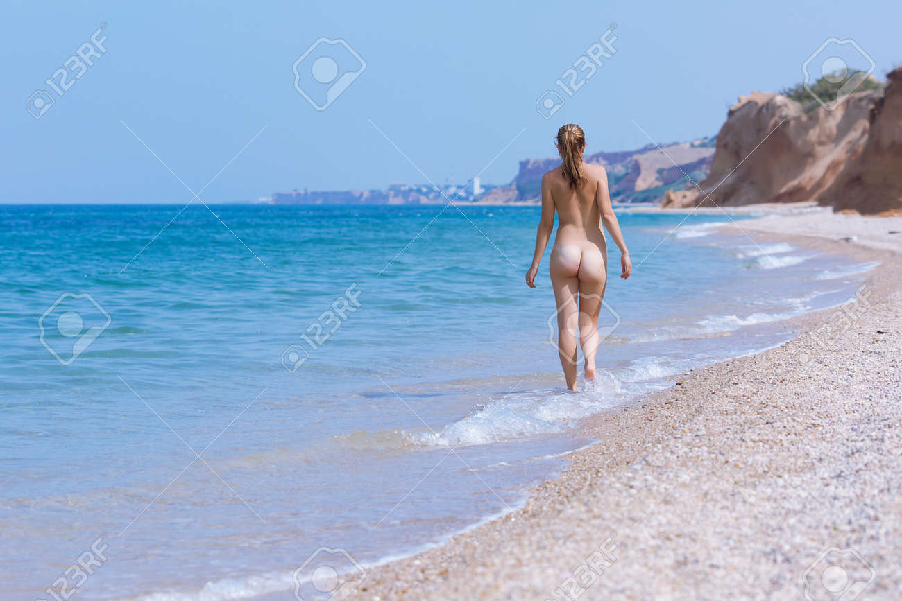 walking the beach naked