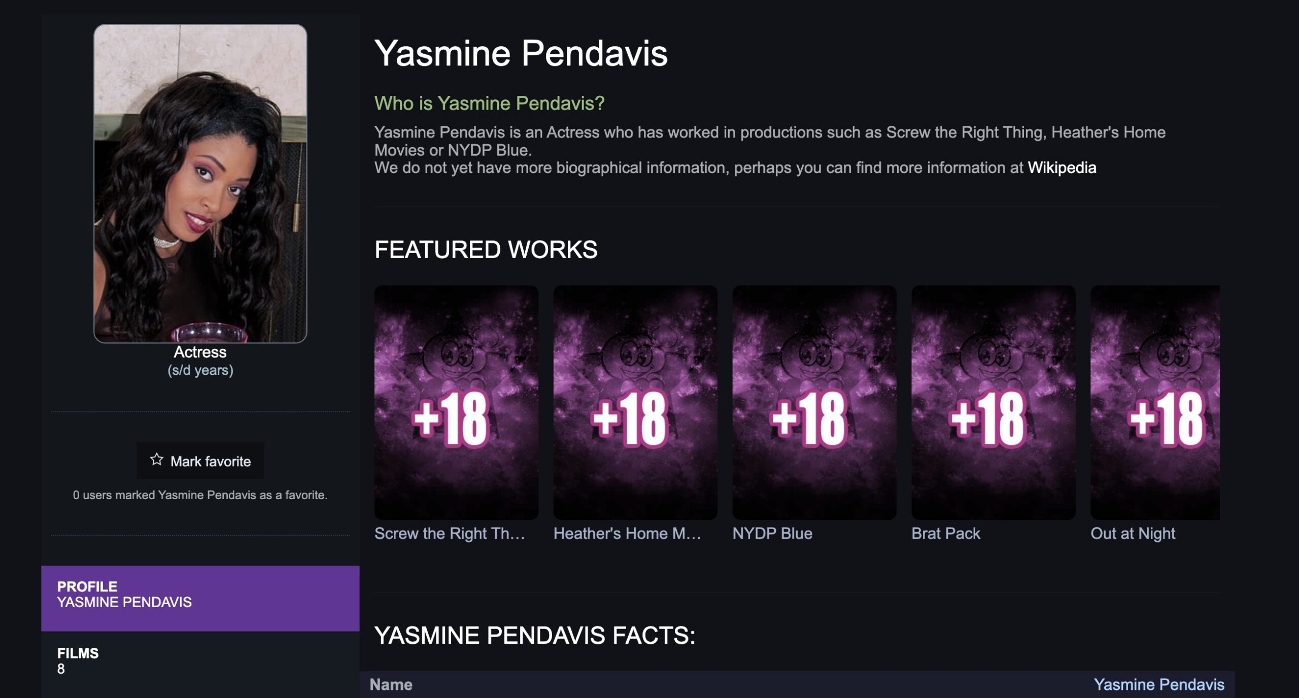 cinda roberts recommends Yasmine Pendavus